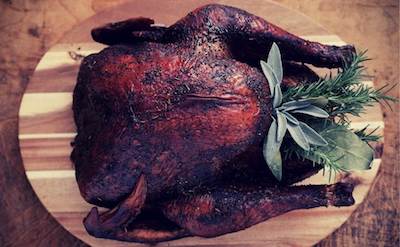 Franklin Style Smoked Turkey
